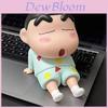 Crayon Shinchan Phone Stand Cute Desk Organizer With Resin Material For Home And Office