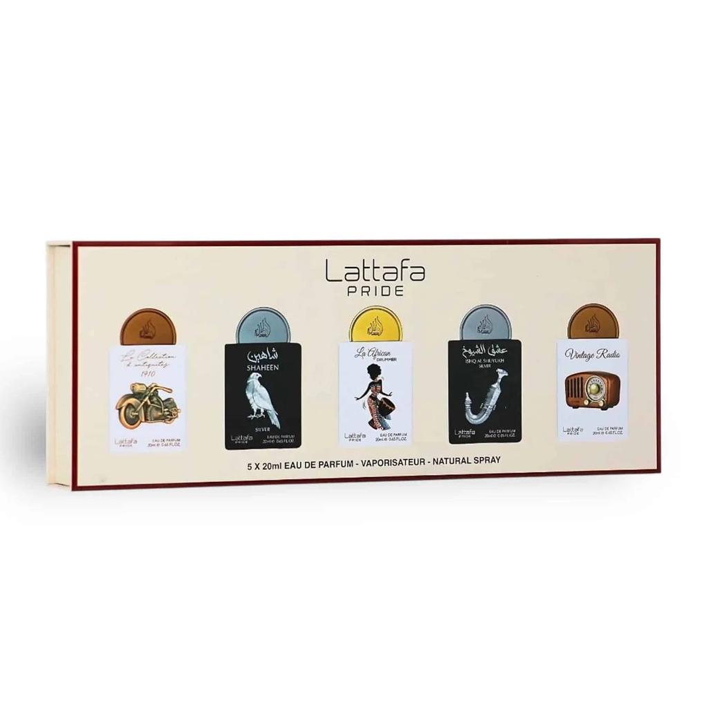 Set Lattafa Pride Collection N5 Edp 5 X 20ml