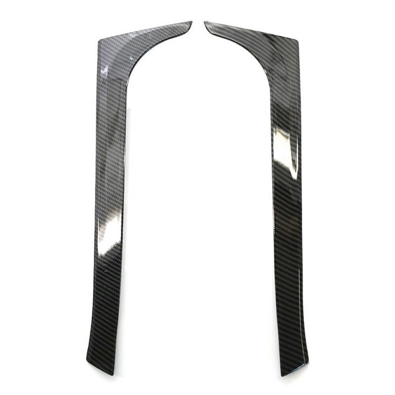 Car Rear Window Side Splitter Trunk Diffuser Canards Spoiler Decorative Plastic For VW Golf 6 MK6 2008-2012 Exterior Decorative Parts
