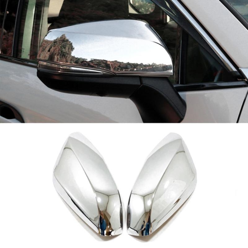For Toyota RAV4 RAV 4 XA50  - Hybrid Car Side Rearview Mirror cover Rear View Mirror Rain Eyebrow Board Sunshade Cover