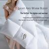 Muji A-Class Antibacterial 100% White Goose Down Winter Comforter