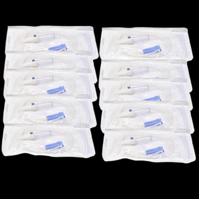 10PCS Dental Implant Surgical Flushing Pipe Irrigation Tubing Dentist Water Pipe Transparent Disposable Tube Match NSK