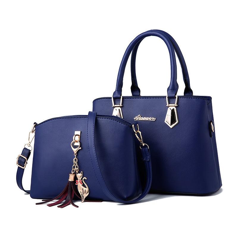 New child and mother fashion portable shoulder bag, one large-capacity two-piece set, women's bag, women's bag.