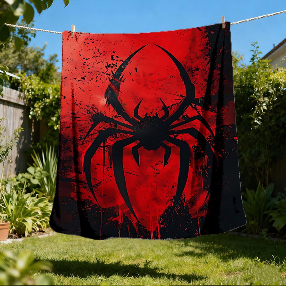 

1pc Cortis Outdoor Flannel Blanket, Soft, 80x120cm