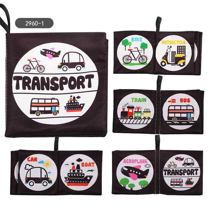 

Washable Children S Cloth Book Toy Baby Three-Dimensional Book Set Infant Enlightenment Early Education Book That Cannot Be Torn