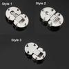 2Pcs Folding Hinges Cabinet Door Flap Hidden Hinge Zinc Alloy Invisible Hinges Furniture Fitting Practical Home Hardware