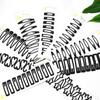 1card/bag Fashion Rubber Paint Geometric Hairpin Hair Claw For Women Ladies Girls Makeup Hair Barrettes Hair Accessories Crab Bath Clip Headwear