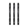 Uni-ball Pin Fineliner Pen Black (Wallet of 3)