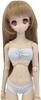 Petite Marie DD Lingerie Camisole and Panty Light Blue with White Polka Casual Fits 60cm Dolls BJD Doll Clothes 1/3 Set, Dots, Style, (S-L Bust),