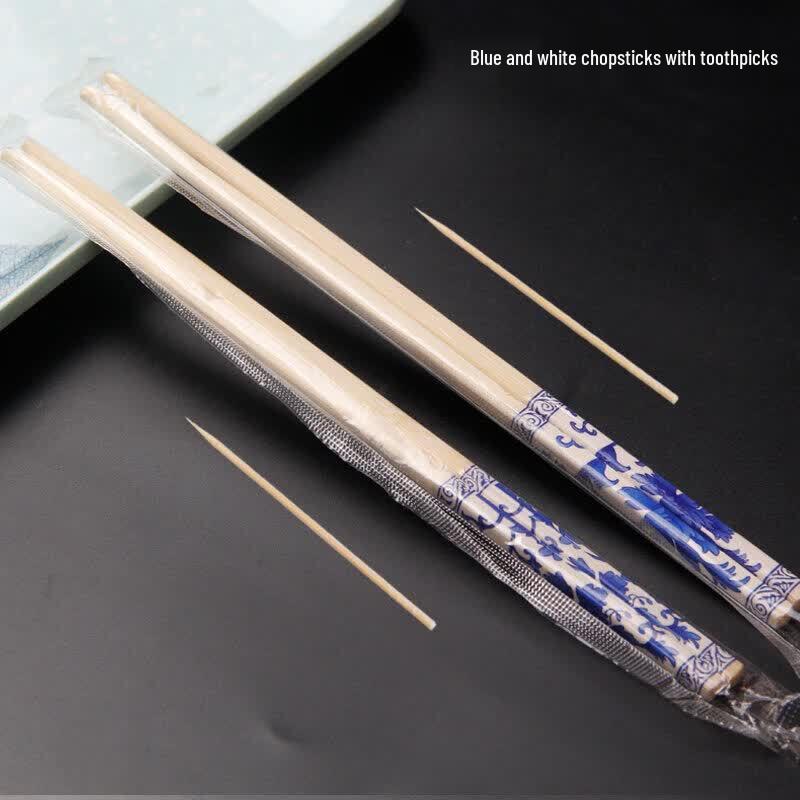 Qīwēi Individually Packaged Bamboo Chopsticks