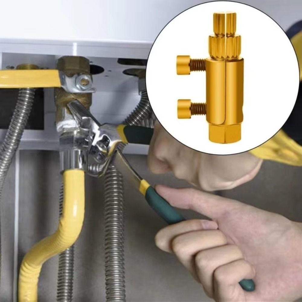 Pipe Head Screw Extraction Tool Angle Valve Broken Wire Extractor Pipe Repair Portable Broken Screw Extraction Multi-function