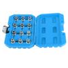 12pcs Car Spline Bits Locking Wheel Nuts Remove Tool Kits Auto Maintenance Repair