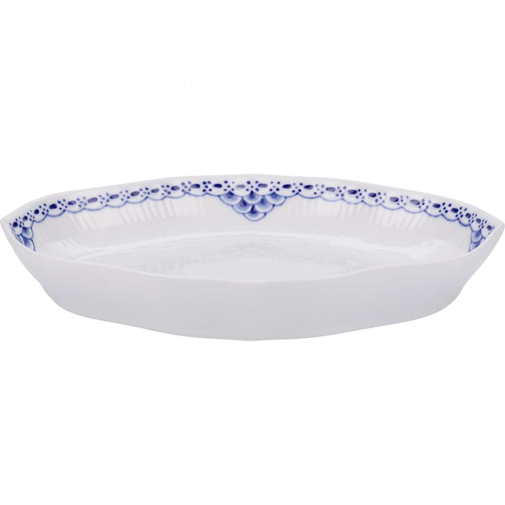 [Officially Imported] Royal Copenhagen Princess Boat-Shaped Dish/Plate, 22cm, 1017256