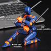 Sada akční figurky, obří meč Robot Akční figurka Robo 3D vytištěná 13 Akční figurka Fidget Toys kloubová, Sběratelé Desktop