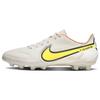 Tiempo Legend 9 Academy HG 'Cream White Yellow' (Unisex) Soccer Shoes DB0626 002