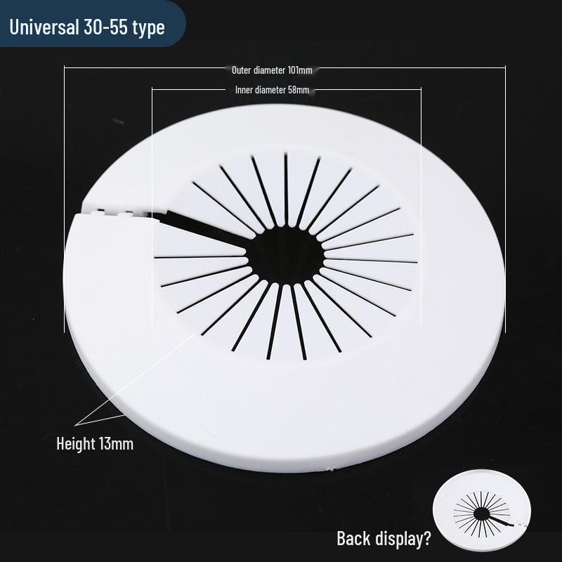 Decorative Pipe Cover Ring for Air Conditioning and Heating Valves