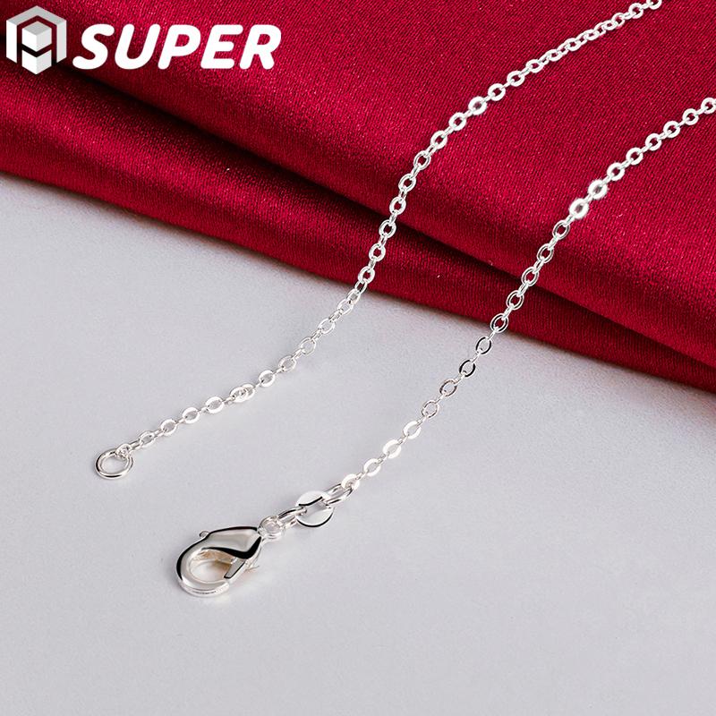 925 Sterling Silver Smooth Three Seastar Chain Necklace Jewelry