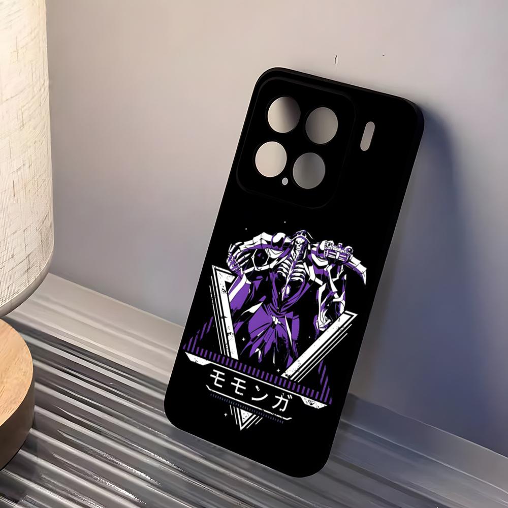

O-Overlords Anime Phone Case For Xiaomi 15 Redmi Note 14 13 12 11 T Lite Ultra Pro Plus 12 5G Silicone Cover Redmi Note 14 4G
