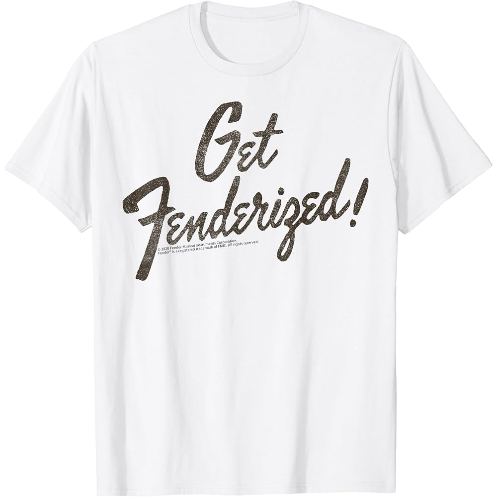 Fender Get Fenderized Logo Tee