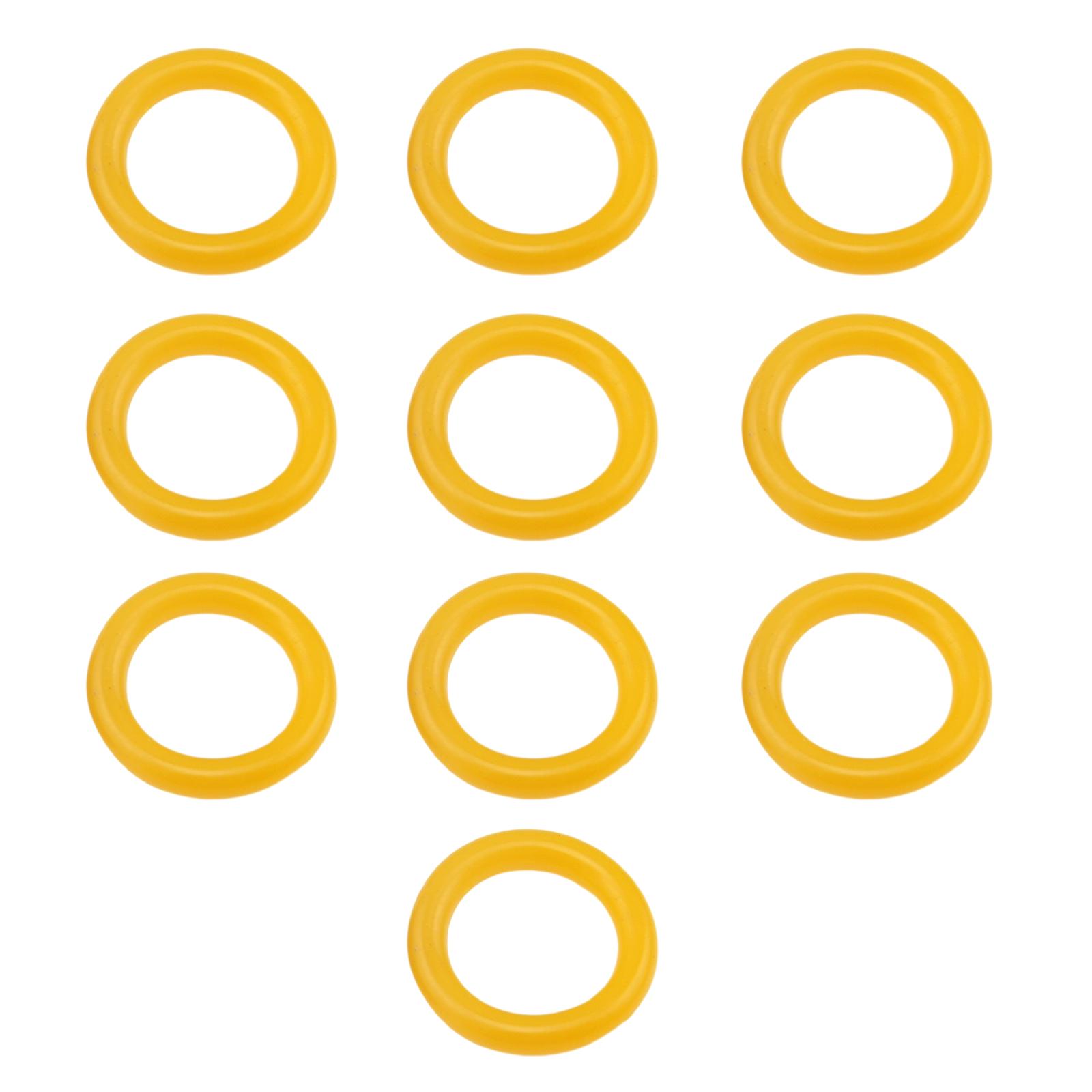 

10 шт. Кольца для шпулек швейной машины, ремень, резиновая шина, кольца для шпулек, фрикционное колесо, запасные аксессуары для швейной машины жёлтый