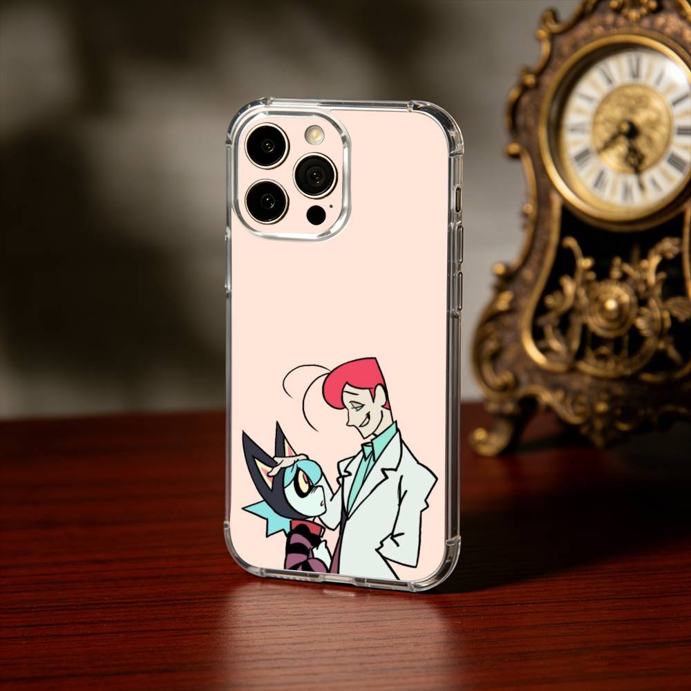 Y2K P-Psycho C-Cuties Phone Case For iPhone17,16,15,14,13Pro Max,us,Soft Silicone Transparent Cover