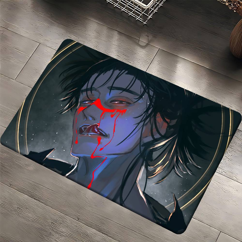 Jujutsu Kaisen Choso Yuji Maty do Pokoju Antypoślizgowe Wchłaniające Wodę Długi Pasek Poduszka Mata do Sypialni Dywany Gospodarstwa Domowego