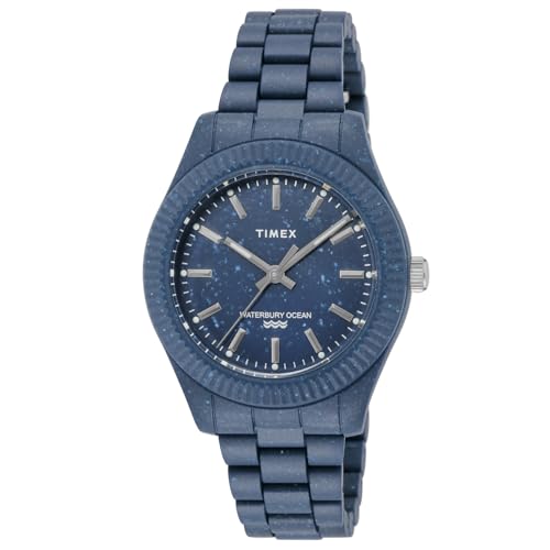 

[TIMEX] Watch Waterbury Ocean 41mm Blue Dial Quartz 3 ATM Water Resistant Mineral Glass 41mm TW2V37400 Men s Blue