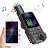 1.8 Inch Handsfree Car Radio Treble Bass Sound Bluetooth-Compatible Quick Charge Adapter FM Transmitter Modulator Auto Aux Radio