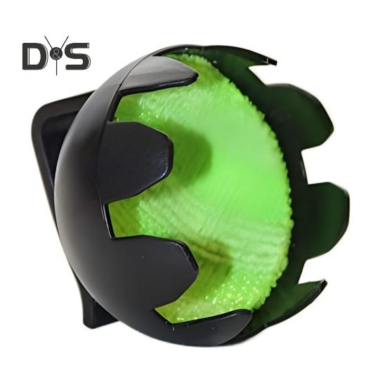 

Очиститель для мячей для гольфа Пластиковая щетка для мойки мячей для гольфа Портативные гаджеты для чистки гольфа Аксессуары Прикрепите к тележке для сумки для гольфа чёрный