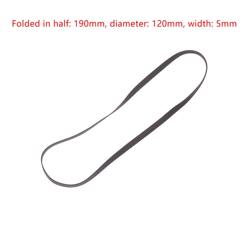 5Mm/4Mm Cassette Tape Machine Drive Belt Rubber Turntable Transmission Strap Replacement Accessories Player Phono Tape