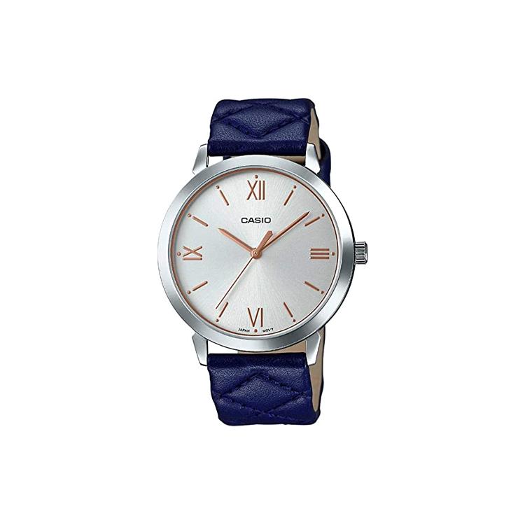 CASIO Women s Standard Series 36mm Silver Watch LTP-E153L-2ADF LTP-E153L-2ADF Silver Dial