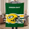 Green Bay Packers Měkké teplé flanelové deky Pohodlná deka pro domácí dekoraci a jako dárek