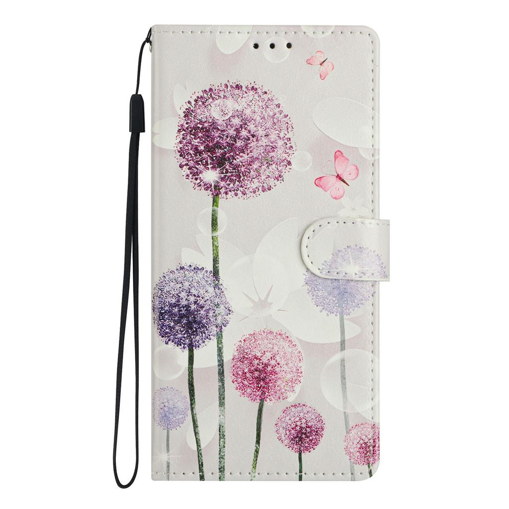For Honor 400 Lite 5G Case Pattern Printing Wallet Stand Flip Leather Phone Cover with Strap