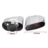 Stainless Steel Square Exhaust Tailpipe for 04-13 BMW X5 E70/E53, Modification and Installation Compatible