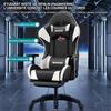 FOXSPORT-Fauteuil Gamer-Chaise Gaming-Siège de Bureau réglable-Réglable en hauteur-Avec tapis de sol-charge 200KG-Noir