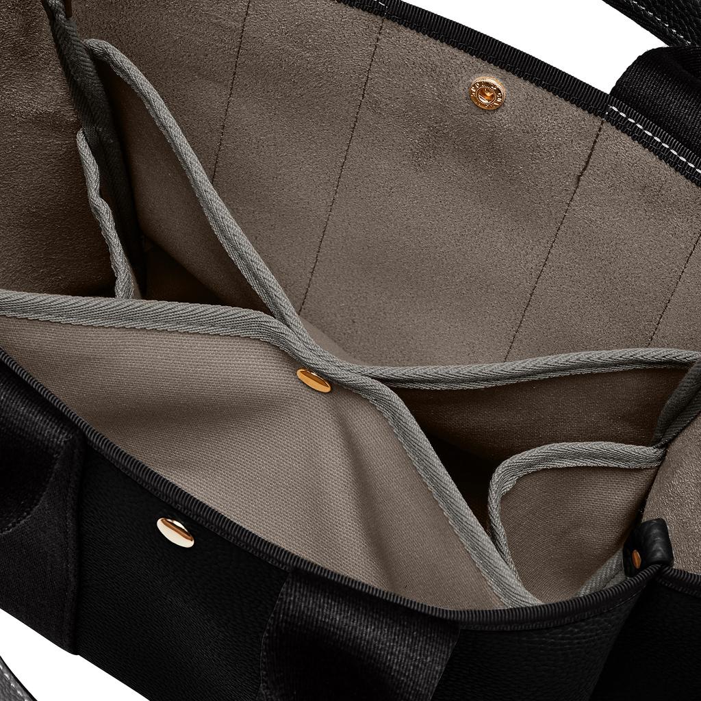 2-way tape tote bag with thick shoulder strap