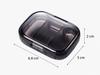 Travel Pill Storage Case Mini Waterproof Medicine Organizer with Separate Compartments for Home Office Outdoor and Vacation Use