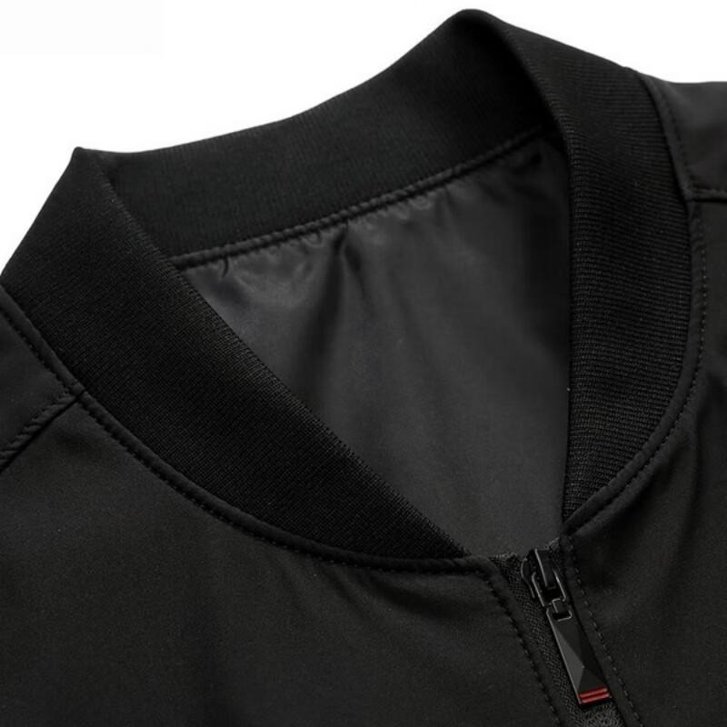 Pierre Cardin Men's Cotton-Padded Baseball Collar Casual Jacket