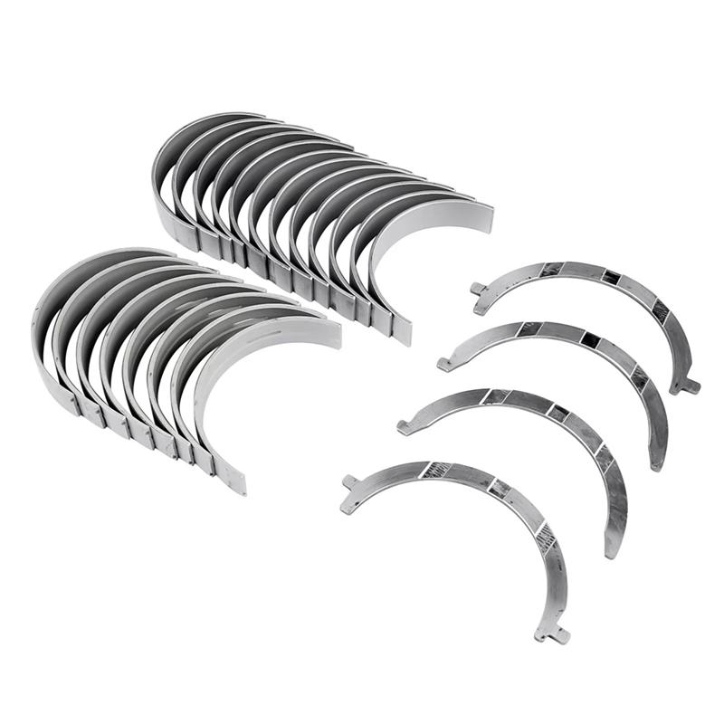 För Ram 1500 Jeep WK2 3.0 Ecodiesel 2014-2018 Bil Vevaxel Axiallager Vevstakslager 68229163AA 68229245AA 68147095AA