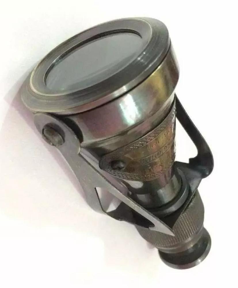 

Антикварный латунный бинокль Морской винтажный подарок Морской монокуляр Телескоп Подарки M аэро