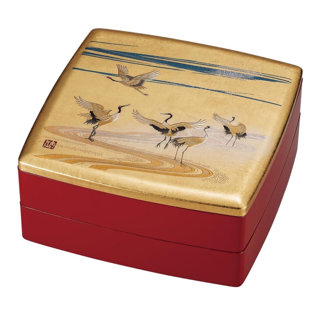 Maeju Lacquerware Body-Wrapped Hors d'oeuvre (with core) Masatsuru (G) 8R-316