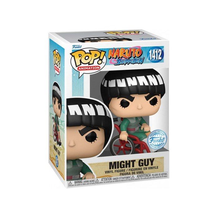 Figurine - funko - naruto - might guy - collection - mixte - pop !