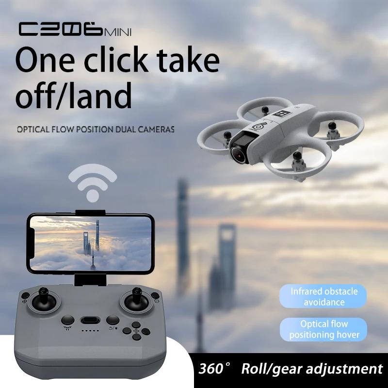CZ06 Mini Drone 4k 480P Professional Plane Aircraft UFO fpv wifi Drones with camera Remote Control Airplane Light Helicopter Toy
