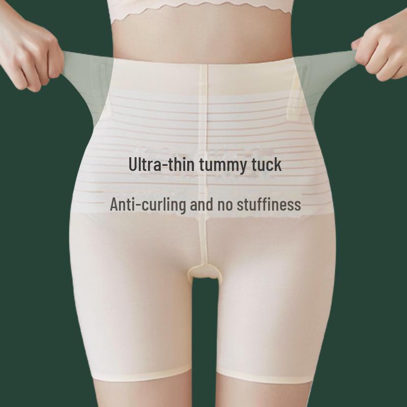 Ultra-Thin High Waist Tummy-Control Shaping Boxers for Women