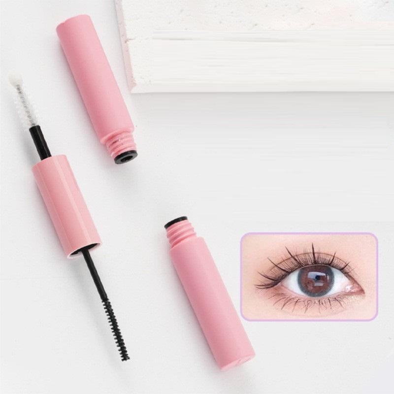 8G Empty Double Head Mascara Wand Tubes Cosmetic Eyelash Tube Lip Gloss Packaging Plastic Eyeliner Bottle
