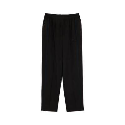 Classics T7 Woven Pants Straight Solid Loose Fit Drawstring Knit Sports Pants Unisex Pants Black 623021-01