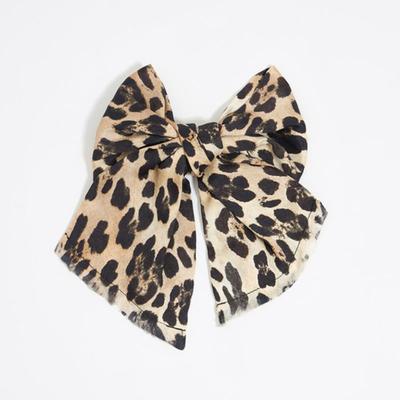 [24FW] BIMBA Y LOLA Leopard Pattern Hair Tie B246AIZ033BEF