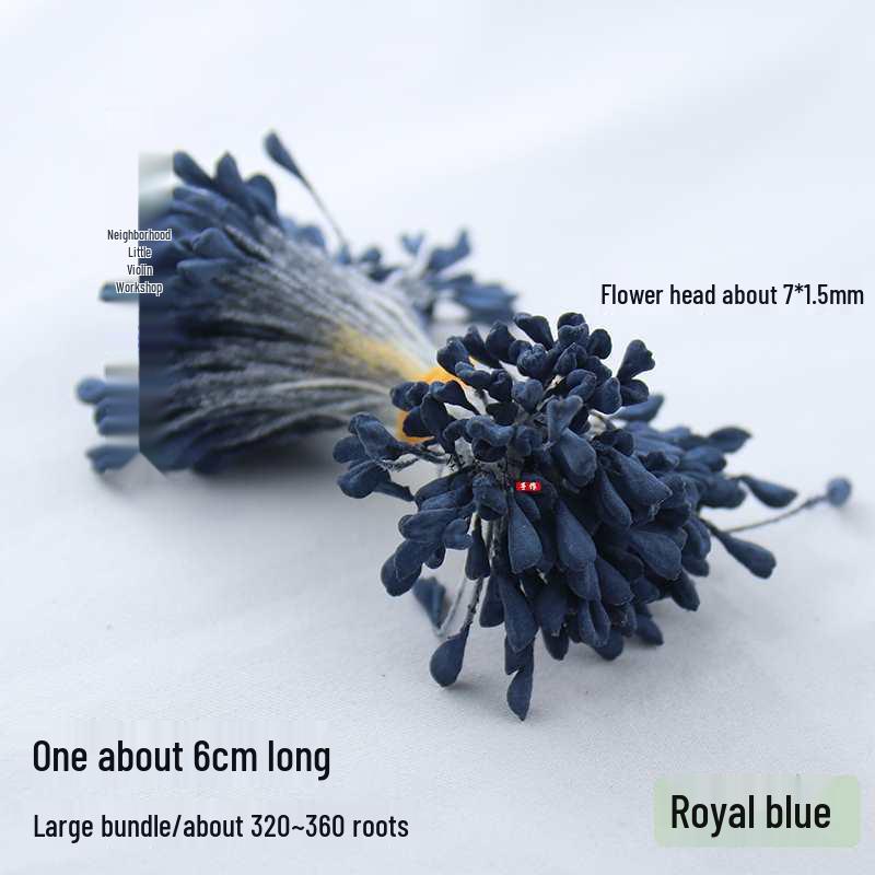 Korean Flat-Head Matte Flower Buds for DIY Hair Accessories