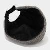 Japanese-Style Retro Lambswool Brimless Landlord Hat - Unisex Autumn & Winter Warm Cotton-Padded Melon Cap, Yuppie Sailor Hat