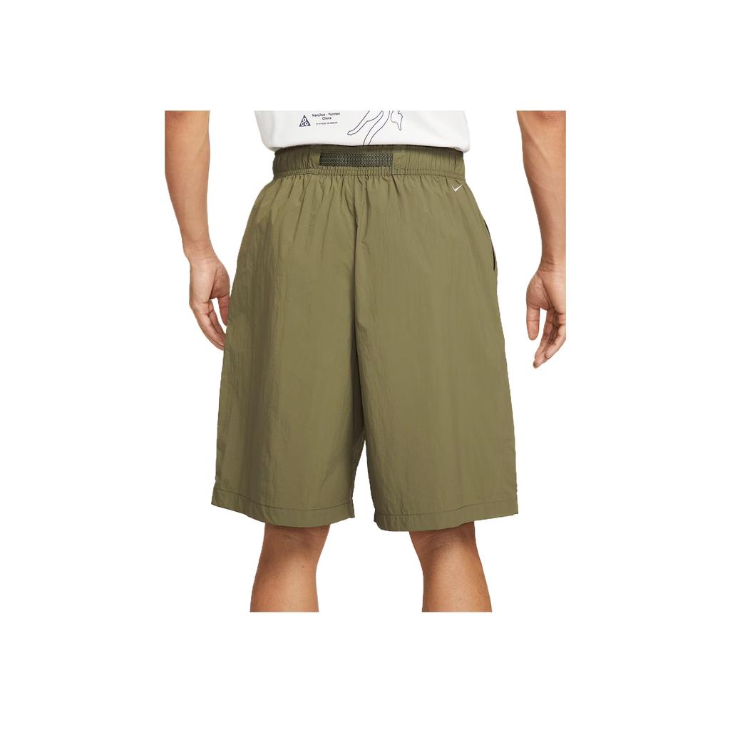 New Nike Casual Shorts Men's Olive Green HJ2888-222